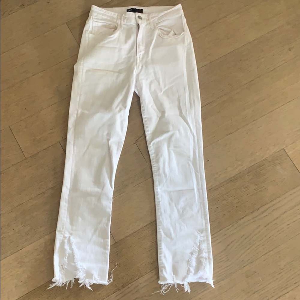 3x1 white jeans
